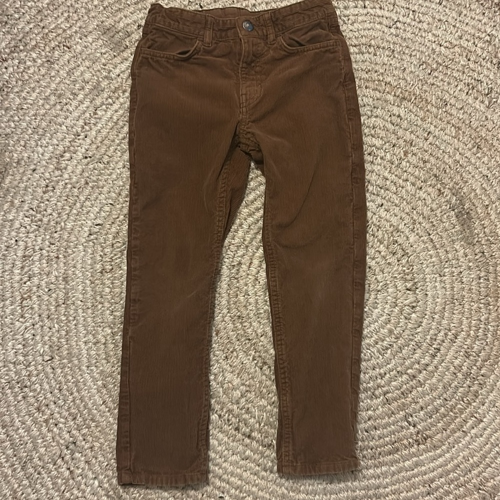 Skinny corduroy pants Kids size 6x 100% Cotton